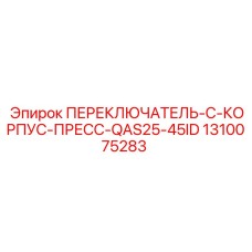 1310075283 ПЕРЕКЛЮЧАТЕЛЬ-C-КОРПУС-ПРЕСС-QAS25-45ID Epiroc