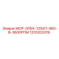 1310203319 МОР-ЭЛЕК-125ХП-460-В-3600РПМ Epiroc