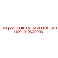 1310609900 КРЫШКА-CAMLOCK-ЗАДНЯЯ Epiroc