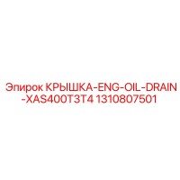 1310807501 КРЫШКА-ENG-OIL-DRAIN-XAS400T3T4 (Epiroc)