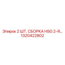 1320422802 2 ШТ. СБОРКА HSG 2-Я... Epiroc