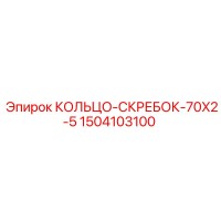1504103100 КОЛЬЦО-СКРЕБОК-70X2-5 Epiroc