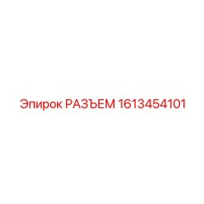 1613454101 РАЗЪЕМ Epiroc