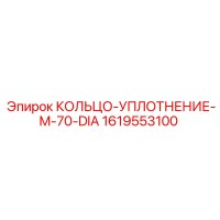 1619553100 КОЛЬЦО-УПЛОТНЕНИЕ-M-70-DIA от Epiroc