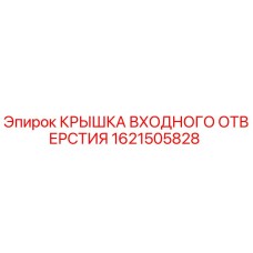 1621505828 КРЫШКА ВХОДНОГО ОТВЕРСТИЯ Epiroc