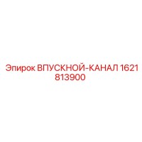 1621813900 ВПУСКНОЙ-КАНАЛ Epiroc