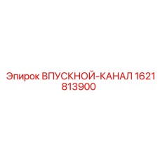1621813900 ВПУСКНОЙ-КАНАЛ Epiroc