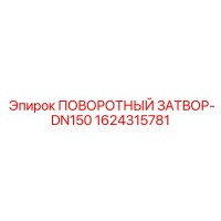 1624315781 Поворотный затвор-DN150 Epiroc