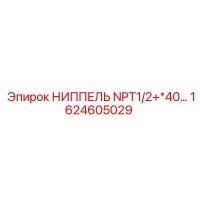 1624605029 НИППЕЛЬ NPT1/2+*40 Epiroc
