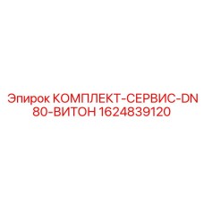1624839120 Service Kit DN80 Viton by Epiroc