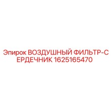 1625165470 ВОЗДУШНЫЙ ФИЛЬТР-СЕРДЕЧНИК Epiroc