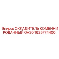 1625774400 ОХЛАДИТЕЛЬ КОМБИНИРОВАННЫЙ GA30 Epiroc
