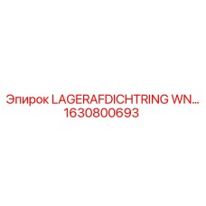 1630800693 LAGERAFDICHTRING WN… Epiroc