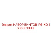 1636301090 НАБОР ВИНТОВ-P6-KQ Epiroc