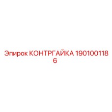 1901001186 КОНТРГАЙКА Epiroc