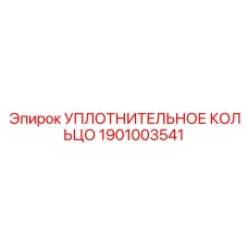 1901003541 Уплотнительное кольцо Epiroc