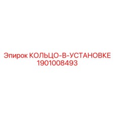 1901008493 КОЛЬЦО-В-УСТАНОВКЕ Epiroc