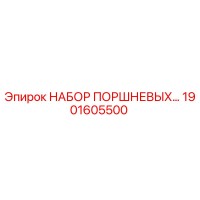 1901605500 НАБОР ПОРШНЕВЫХ ДЛЯ ПЕРФОРАТОРА Epiroc