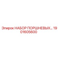 1901605600 НАБОР ПОРШНЕВЫХ ГИДРОЦИЛИНДРА Epiroc