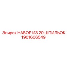 1901606549 НАБОР ИЗ 20 ШПИЛЬОК Epiroc