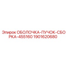 1901620680 ОБОЛОЧКА-ПУЧОК-СБОРКА-455160 Epiroc