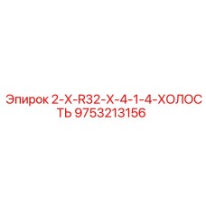 9753213156 2-X-R32-X-4-1-4-ХОЛОСТЬ Epiroc