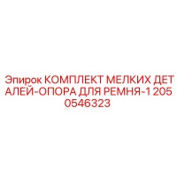2050546323 КОМПЛЕКТ МЕЛКИХ ДЕТАЛЕЙ-ОПОРА ДЛЯ РЕМНЯ-1 Epiroc