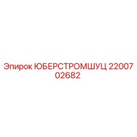 2200702682 Юберстромшуч Epiroc