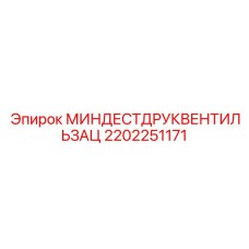 2202251171 МИНДЕСТДРУКВЕНТИЛЬЗАЦ Epiroc