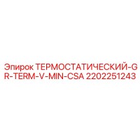 2202251243 ТЕРМОСТАТИЧЕСКИЙ-GR-TERM-V-MIN-CSA Epiroc
