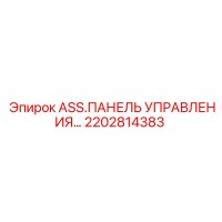 2202814383 ASS.ПАНЕЛЬ УПРАВЛЕНИЯ - Epiroc