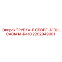 2202949981 ТРУБКА-В СБОРЕ-A13ULCAGIA14-R410 Epiroc