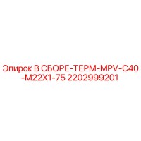 2202999201 В СБОРЕ-ТЕРМ-MPV-C40-M22X1-75 Epiroc