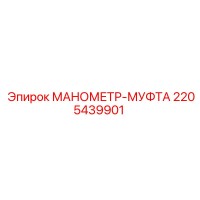 2205439901 МАНОМЕТР-МУФТА Epiroc