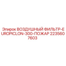 2235607603 ВОЗДУШНЫЙ ФИЛЬТР-EUROPICLON-300-ПОЖАР Epiroc