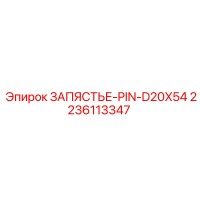 2236113347 ЗАПЯСТЬЕ-PIN-D20X54 Epiroc