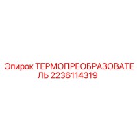 2236114319 ТЕРМОПРЕОБРАЗОВАТЕЛЬ Epiroc