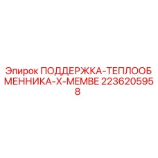 2236205958 ПОДДЕРЖКА-ТЕПЛООБМЕННИКА-X-MEMBE Epiroc