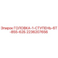 2236207656 ГОЛОВКА-1-СТУПЕНЬ-6Т-855-62Б Epiroc