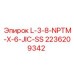 2236209342 L-3-8-NPTM-X-6-JIC-SS Epiroc