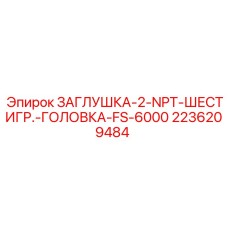Заглушка Epiroc 2236209484 с резьбой 2-NPT