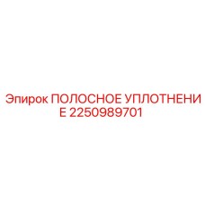 2250989701 ПОЛОСНОЕ УПЛОТНЕНИЕ Epiroc