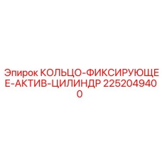 2252049400 КОЛЬЦО-ФИКСИРУЮЩЕЕ-АКТИВ-ЦИЛИНДР Epiroc