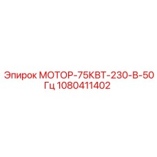 1080411402 МОТОР-75КВТ-230-В-50Гц Epiroc