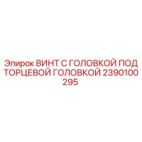 2390100295 ВИНТ С ГОЛОВКОЙ ПОД ТОРЦЕВОЙ ГОЛОВКОЙ Epiroc