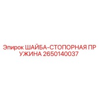 2650140037 ШАЙБА-СТОПОРНАЯ ПРУЖИНА Epiroc