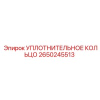 2650245513 УПЛОТНИТЕЛЬНОЕ КОЛЬЦО Epiroc