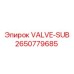 Оригинальный клапан VALVE-SUB Epiroc артикул 2650779685