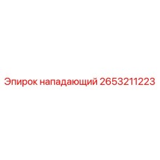 2653211223 нападающий Эпирок