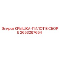 2653267654 КРЫШКА-ПИЛОТ В СБОРЕ Epiroc
